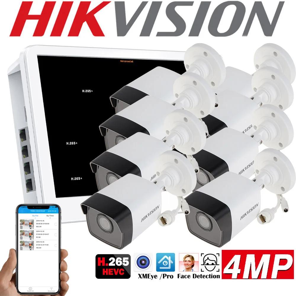 Hikvision ٱ IPC-HFW2831S-S-S2 Ҹ IP ī޶ ŰƮ, 8ch POE NVR  ,